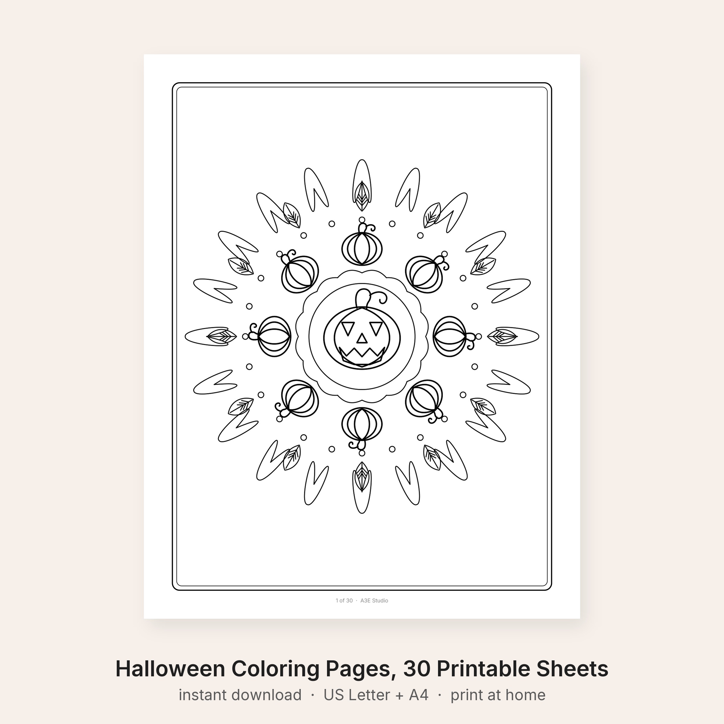Halloween Coloring Pages